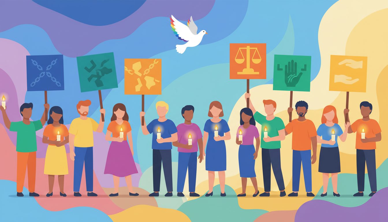 #AmnestyInternationalDay illustration