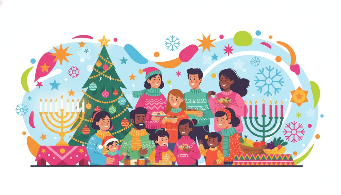 #ChristmaHanaKanzika illustration