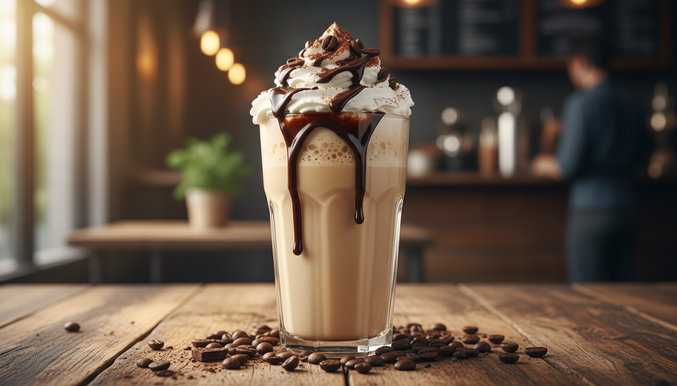 #CoffeeMilkshakeDay illustration