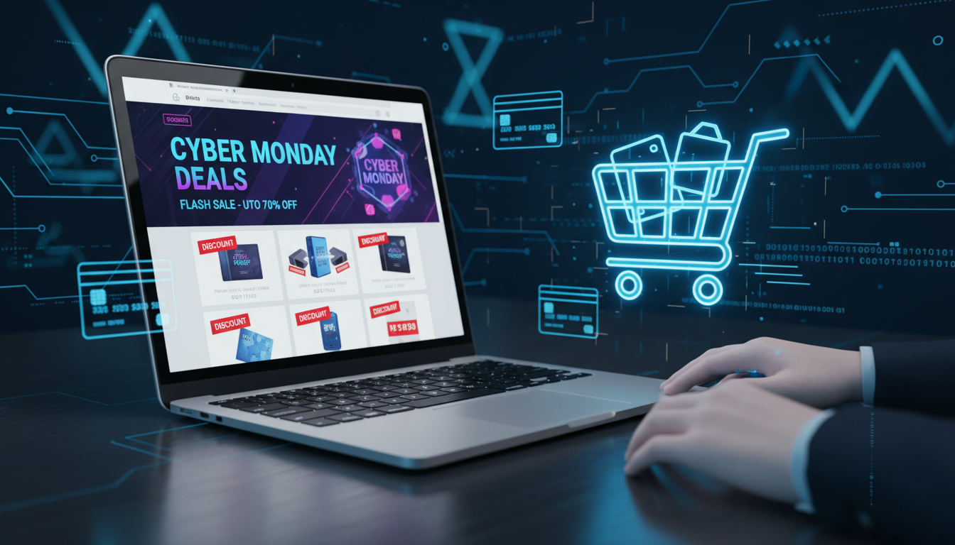 #CyberMonday illustration
