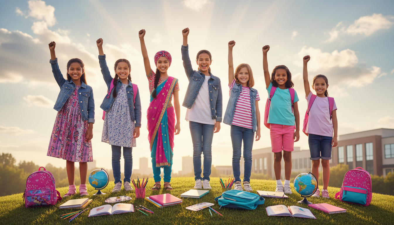 #DayOfTheGirl illustration