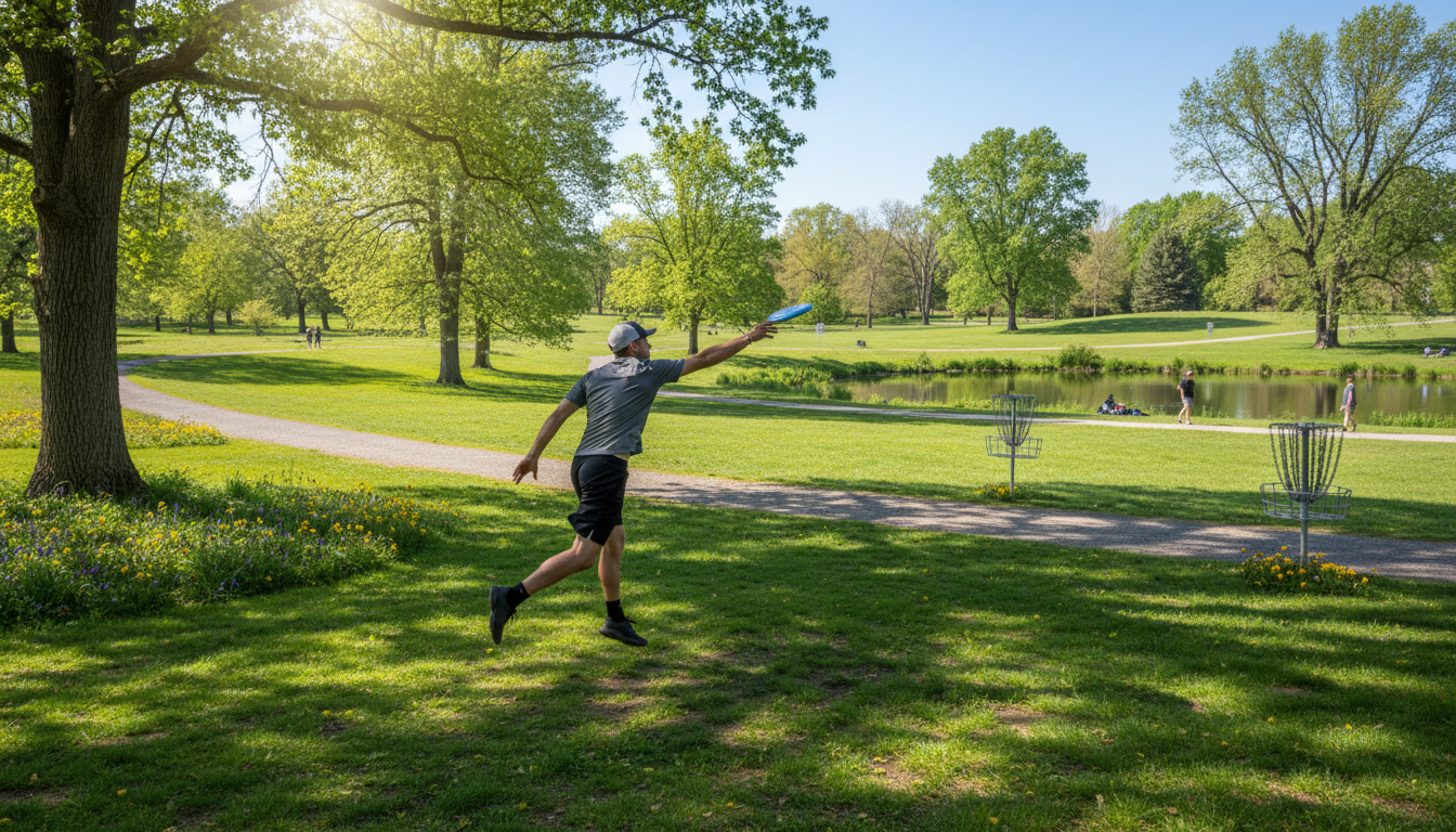 #DiscGolfDay illustration