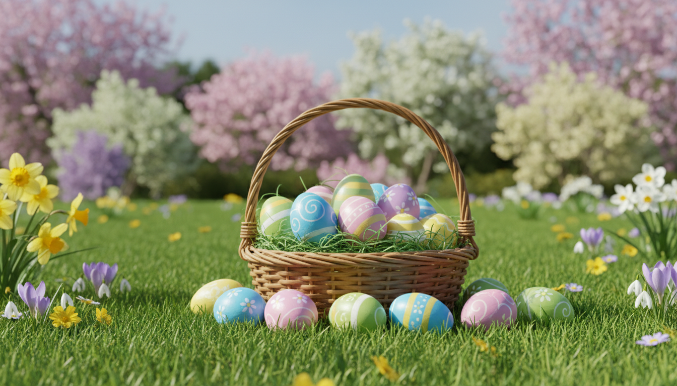 #Easter illustration