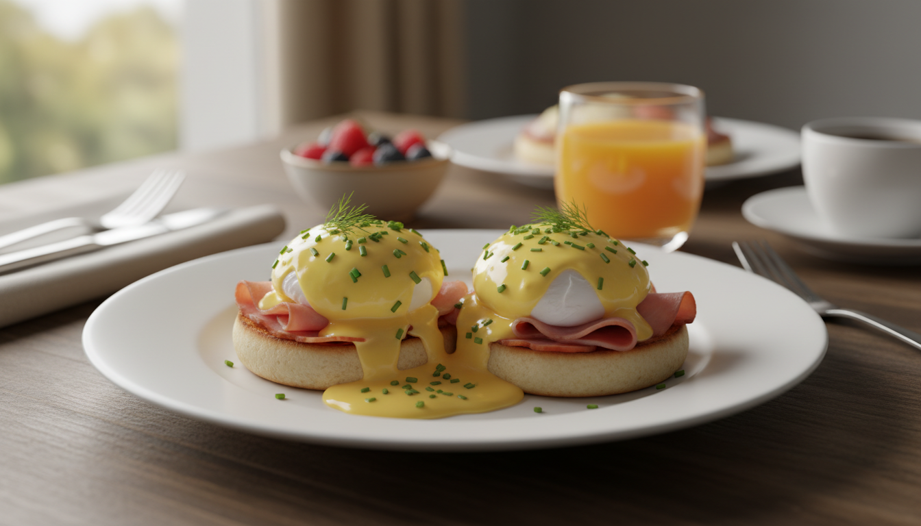 #EggsBenedict illustration