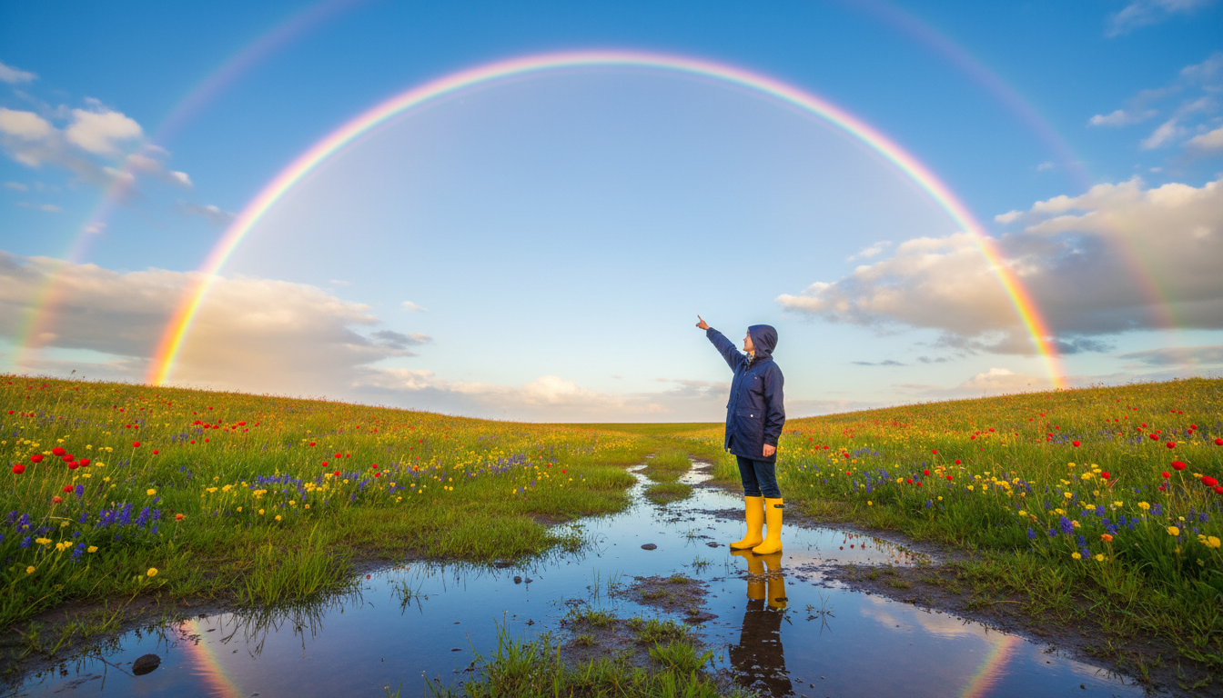 #FindARainbow illustration