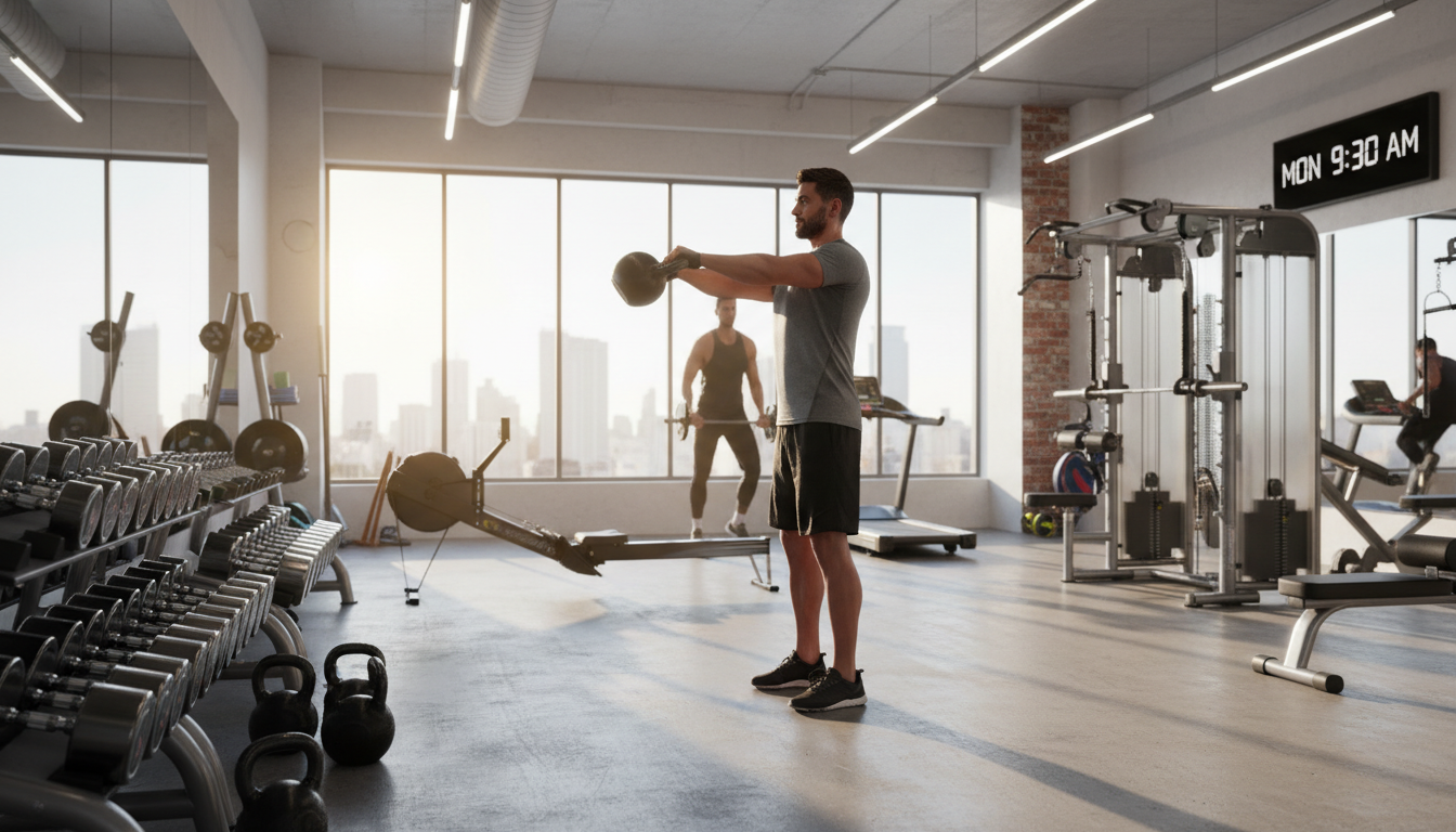 #FitnessMonday illustration