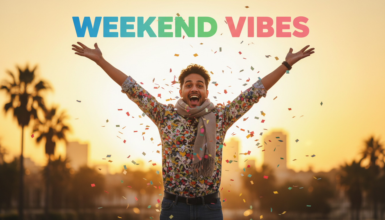 #FridayFeeling illustration