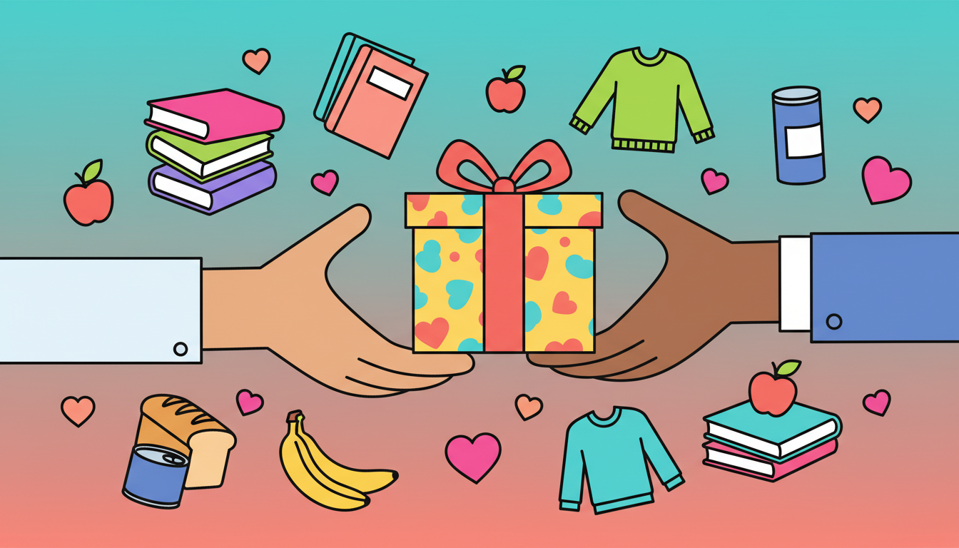 #GiveSomethingAwayDay illustration