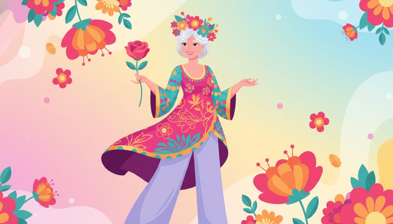 #GorgeousGrandma illustration