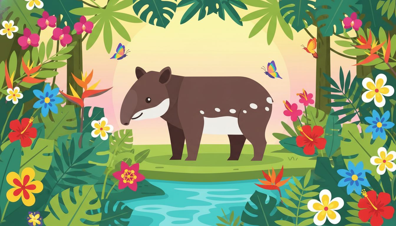 #Tapir illustration