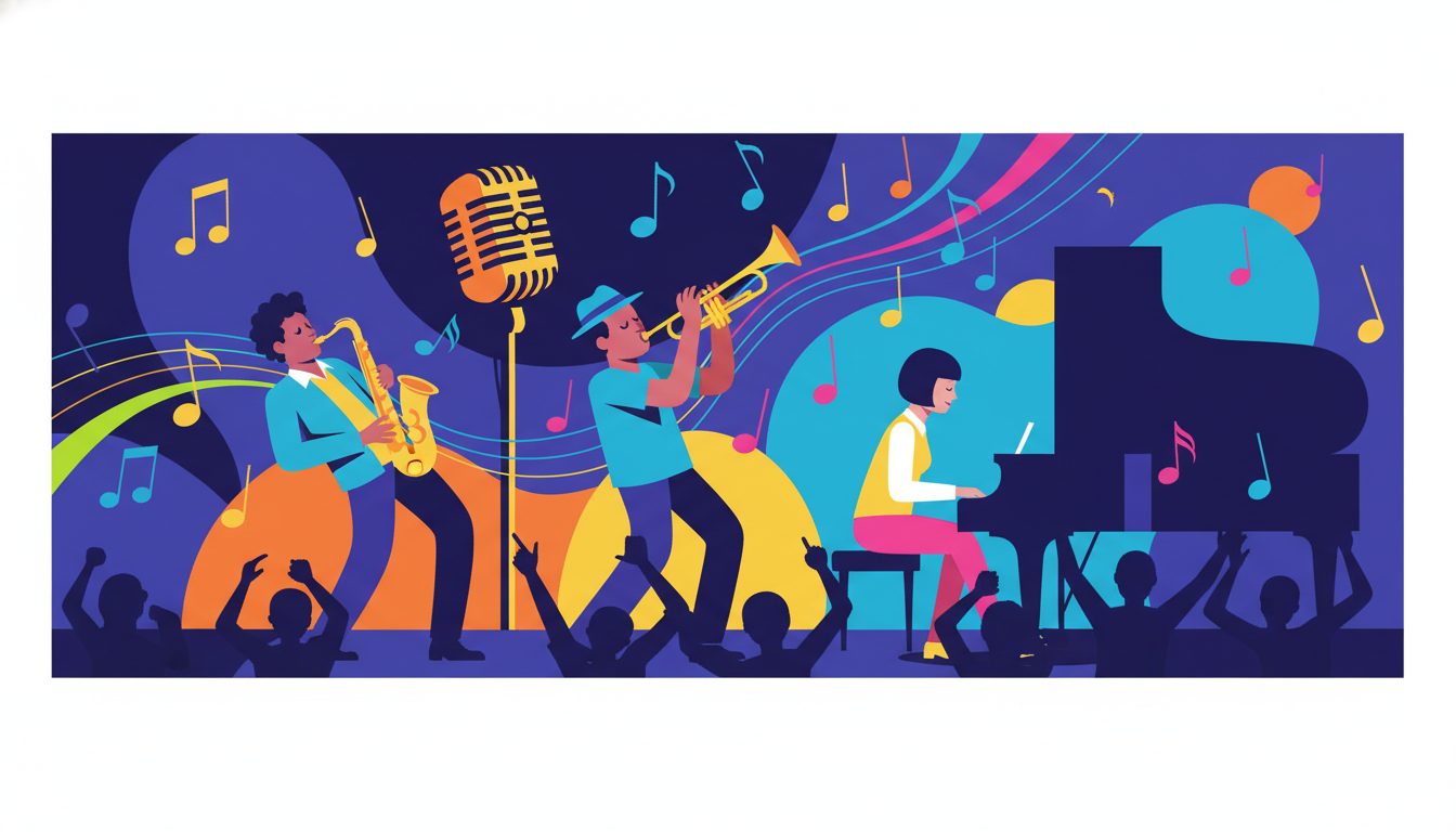 #InternationalJazzDay illustration