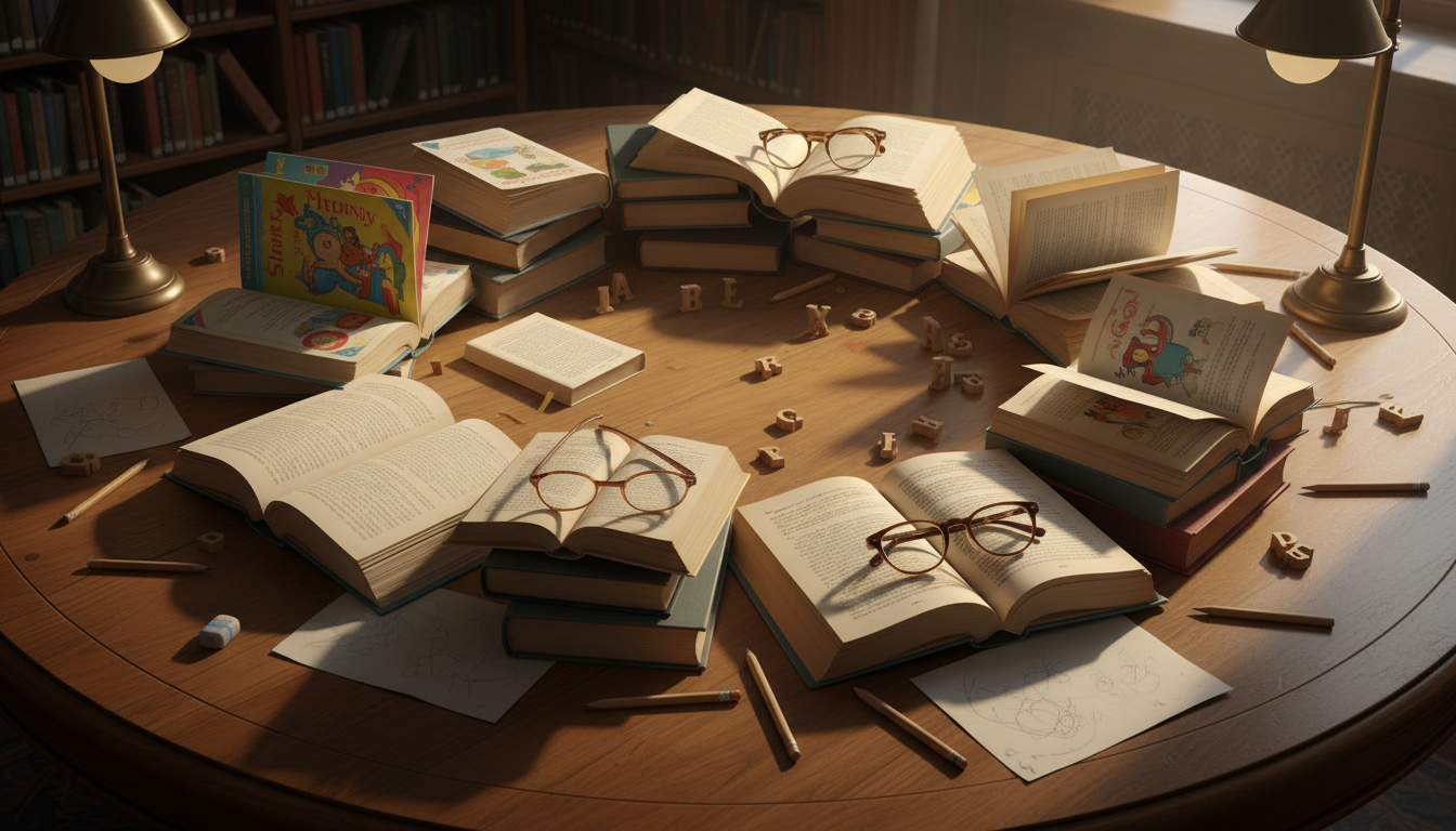 #InternationalLiteracyDay illustration