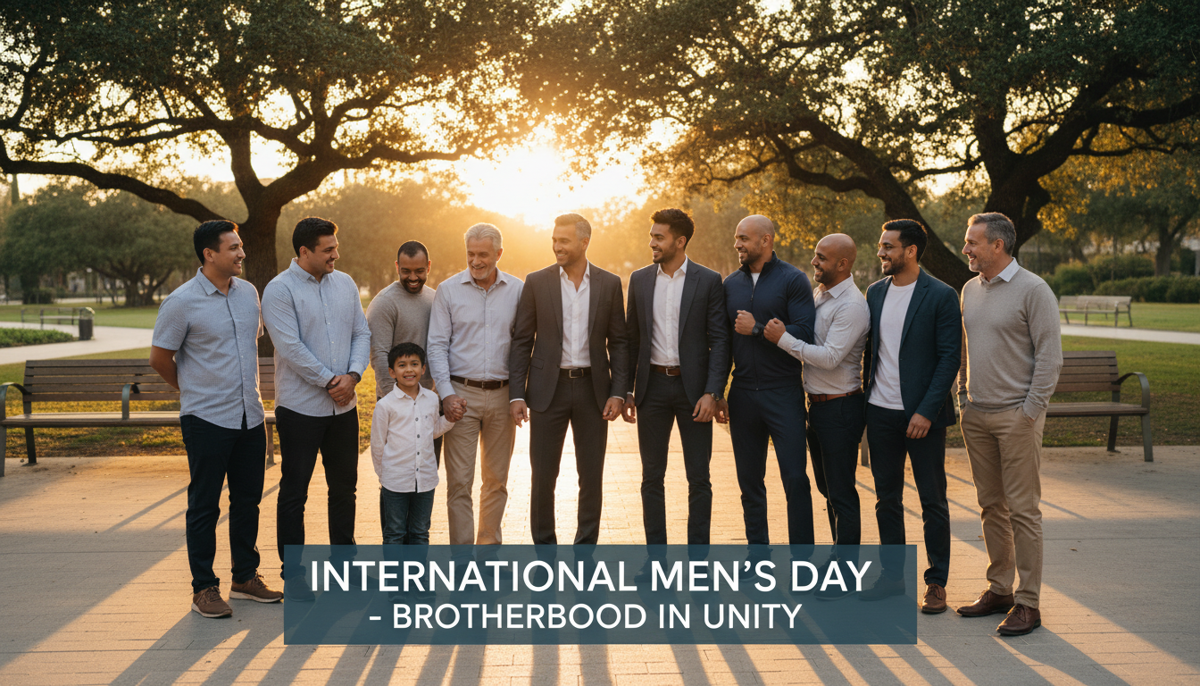#InternationalMensDay illustration