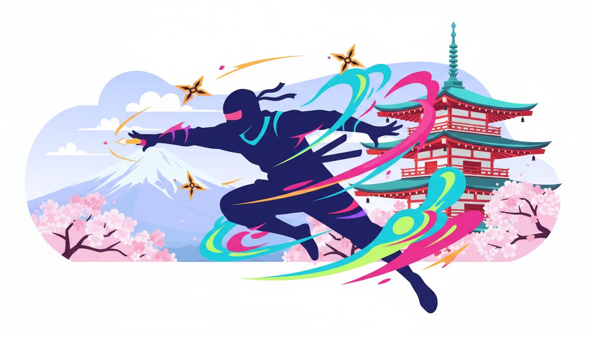 #InternationalNinjaDay illustration