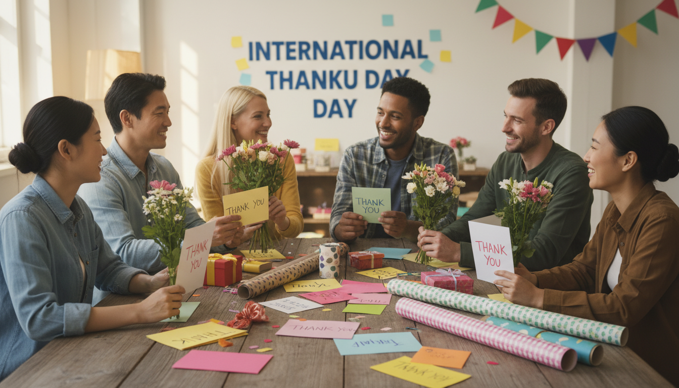 #InternationalThankYouDay illustration