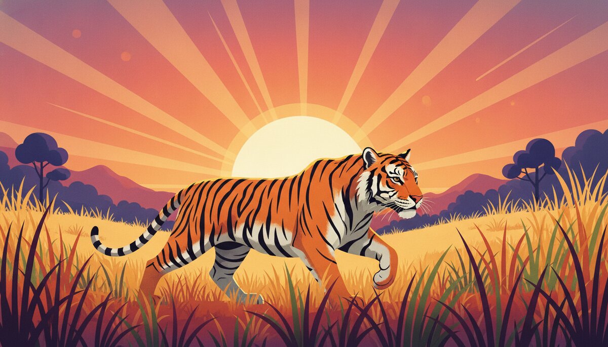 #InternationalTigerDay illustration