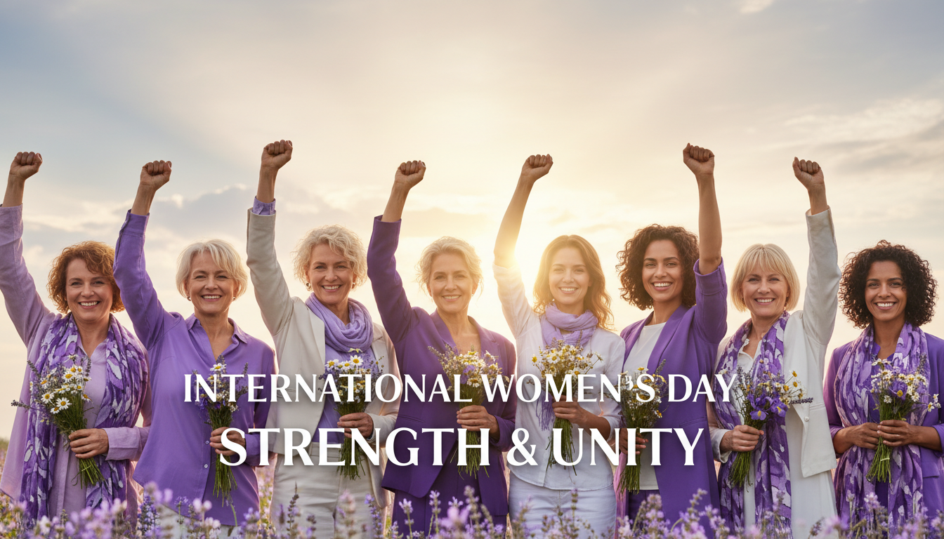 #InternationalWomensDay illustration