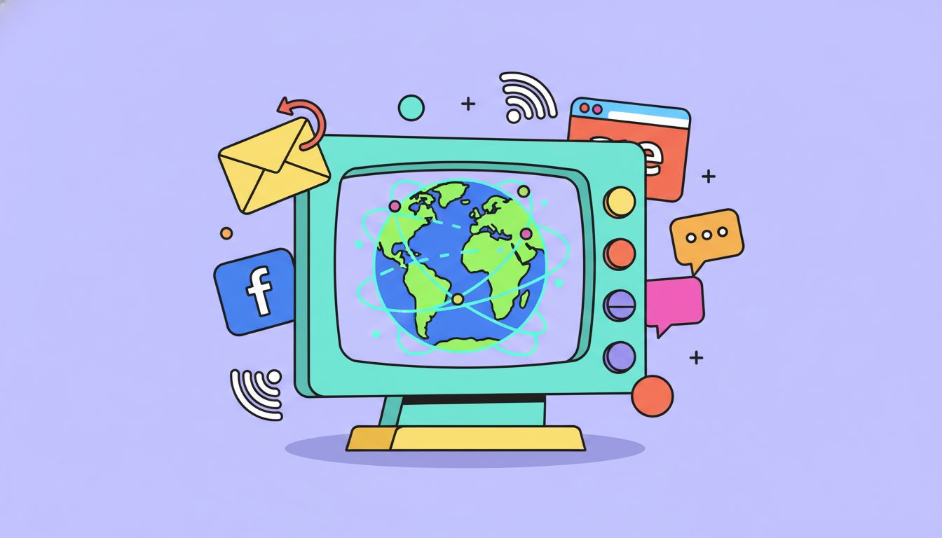 #InternetDay illustration