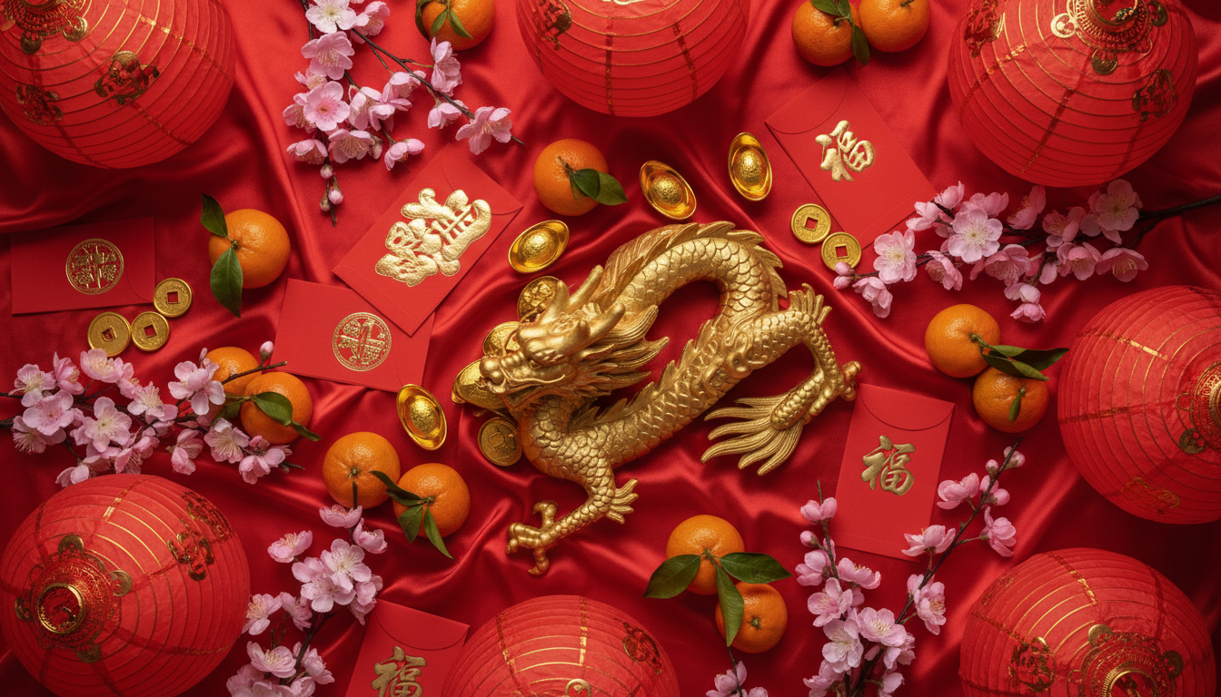 #LunarNewYear illustration