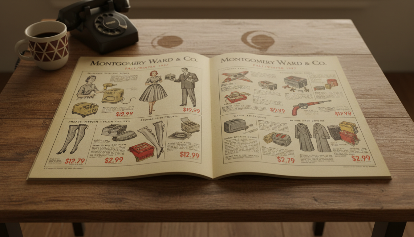 #MailOrderCatalogDay illustration