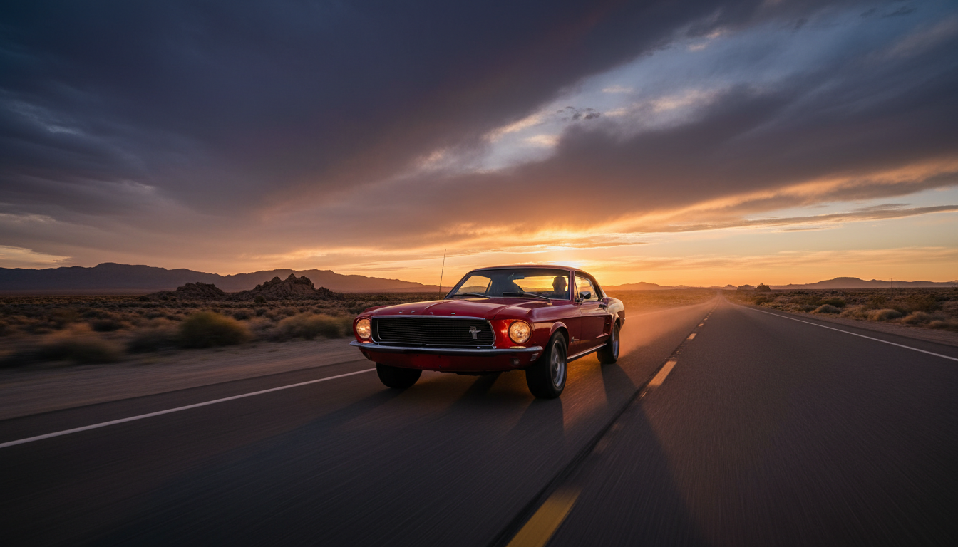 #FordMustang illustration