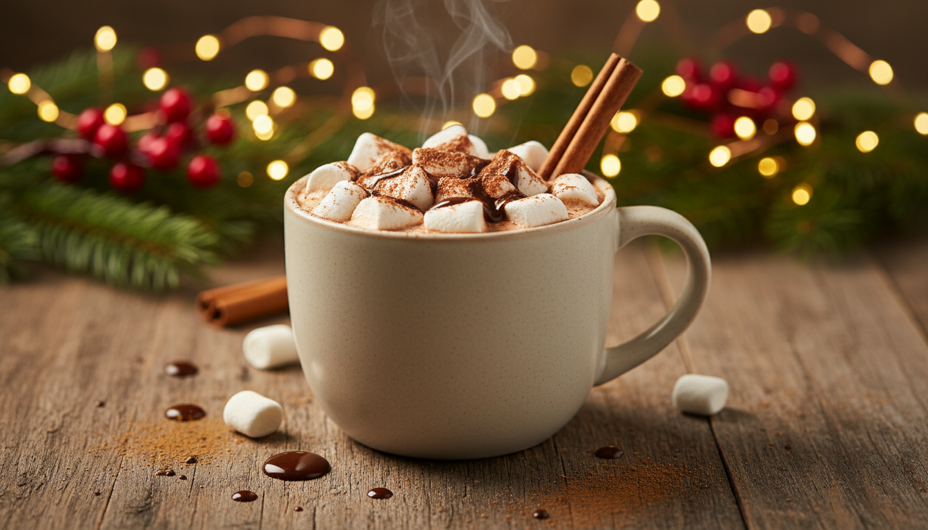 #NationalHotChocolateDay illustration
