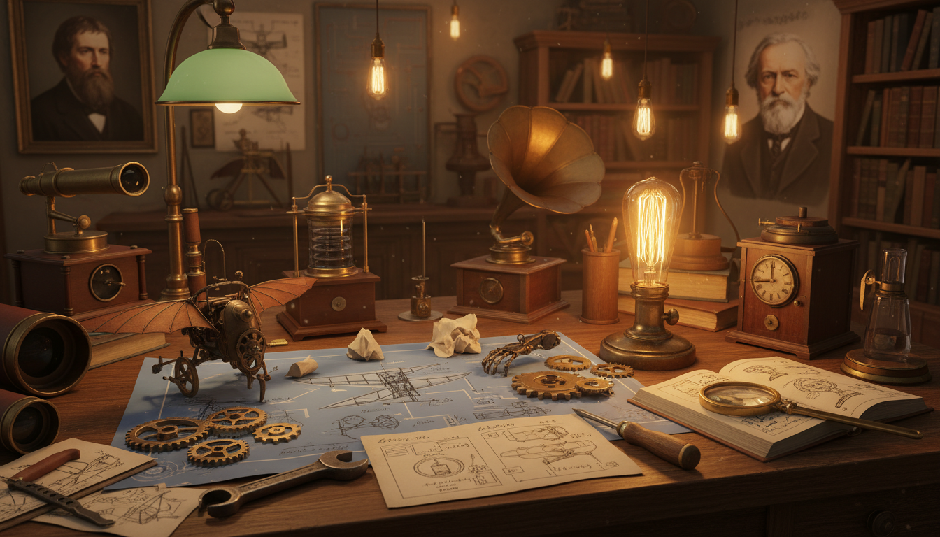 #NationalInventorsDay illustration