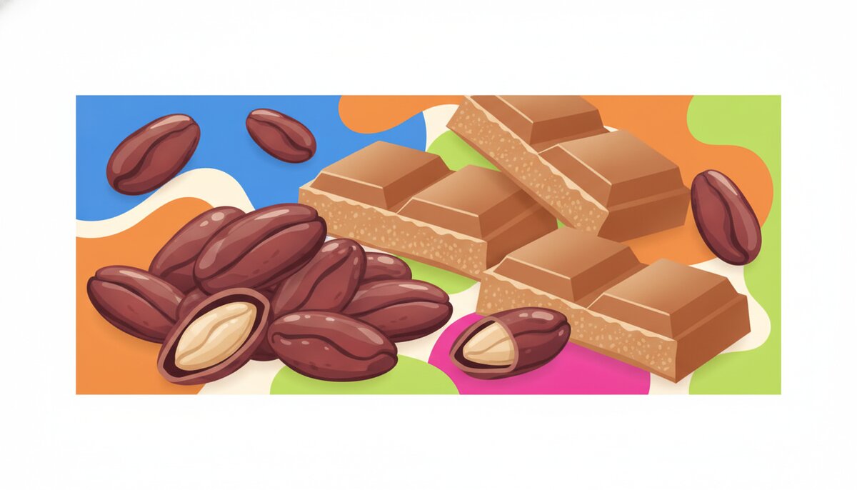 #NationalMilkChocolateDay illustration