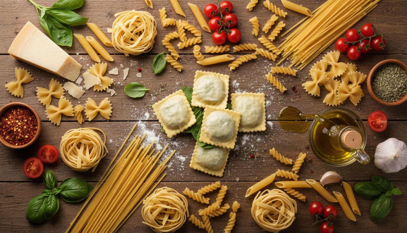 #NationalPastaDay illustration