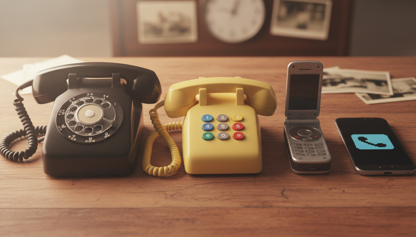#NationalTelephoneDay illustration