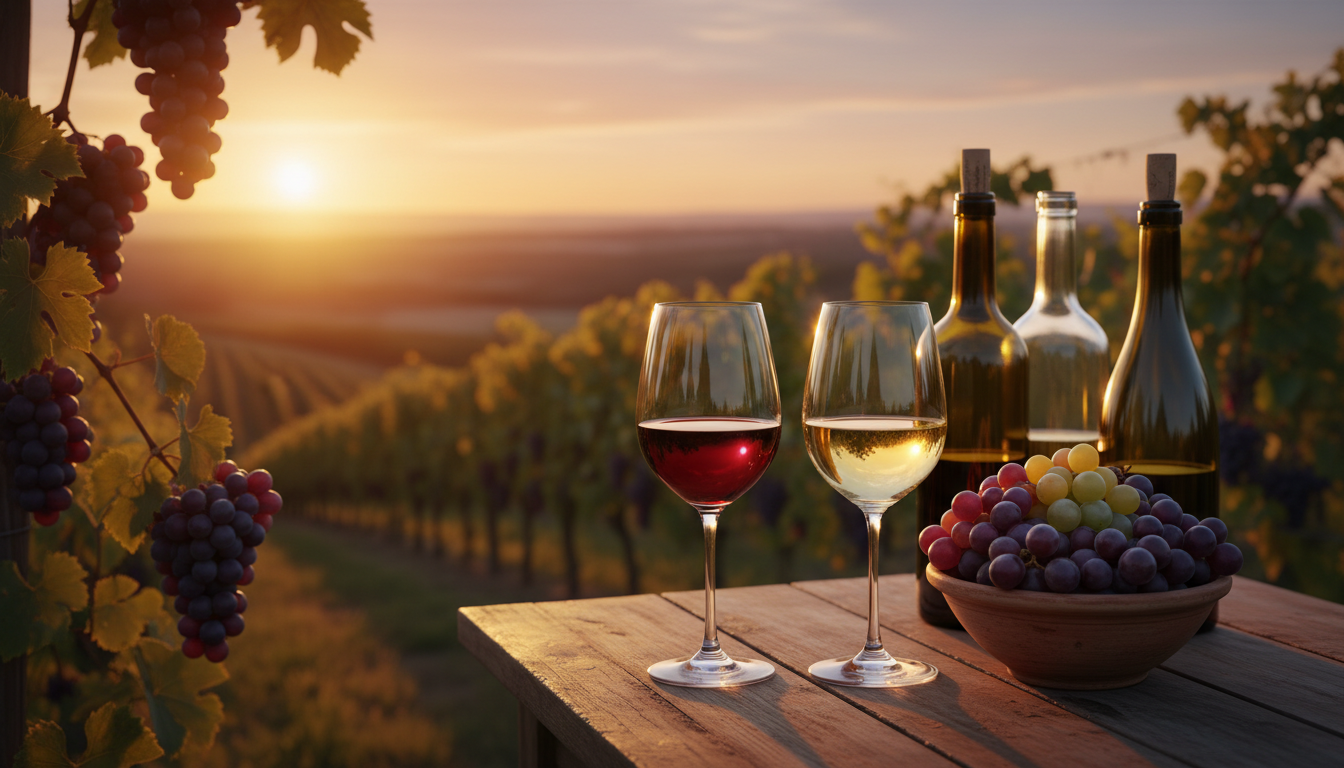 #NationalWineDay illustration