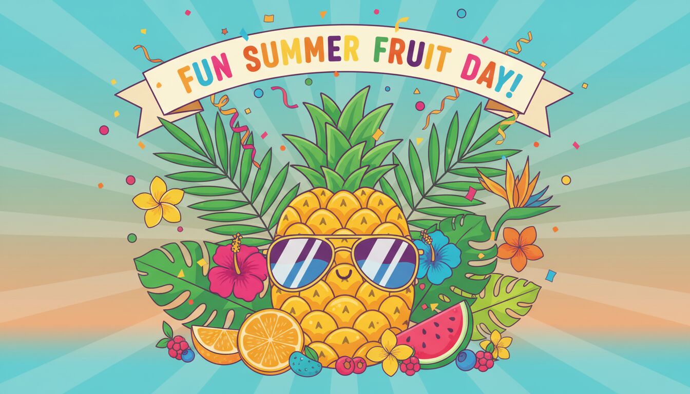 #PineappleDay illustration