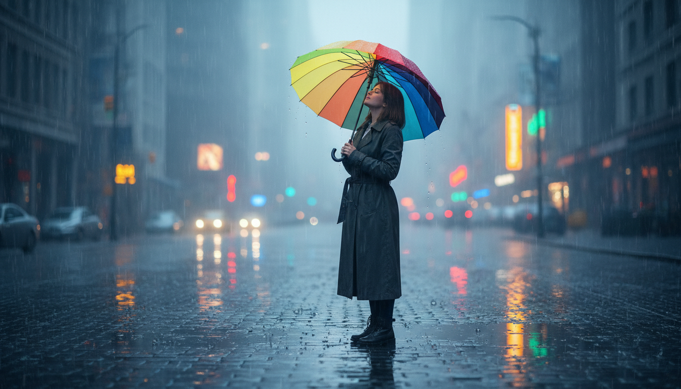 #RainDay illustration