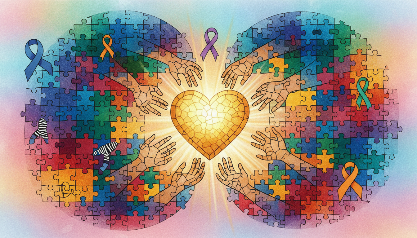 #RareDiseaseDay illustration