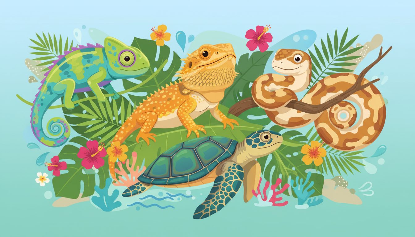 #ReptileAwarenessDay illustration