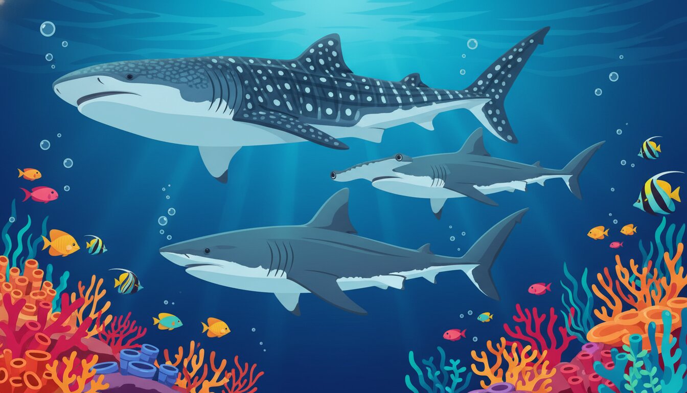 #SharkAwarenessDay illustration