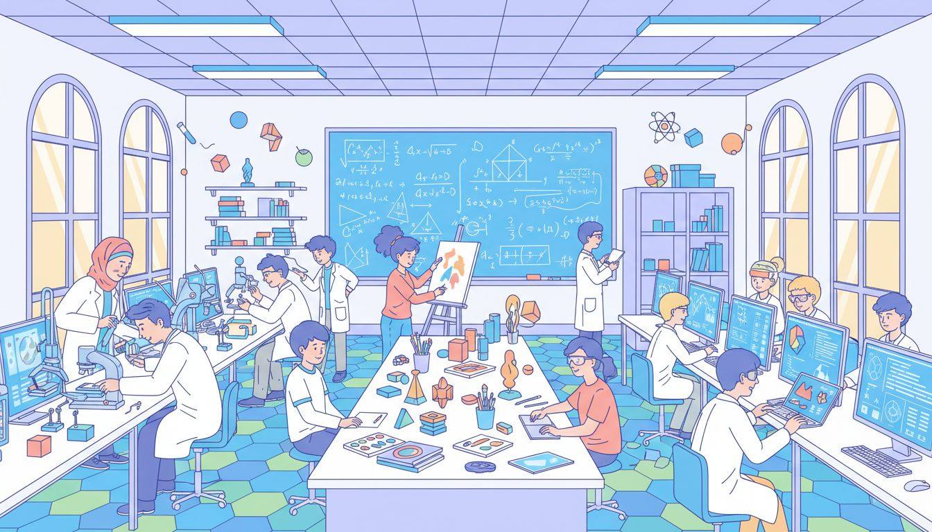 #STEMSTEAMDay illustration