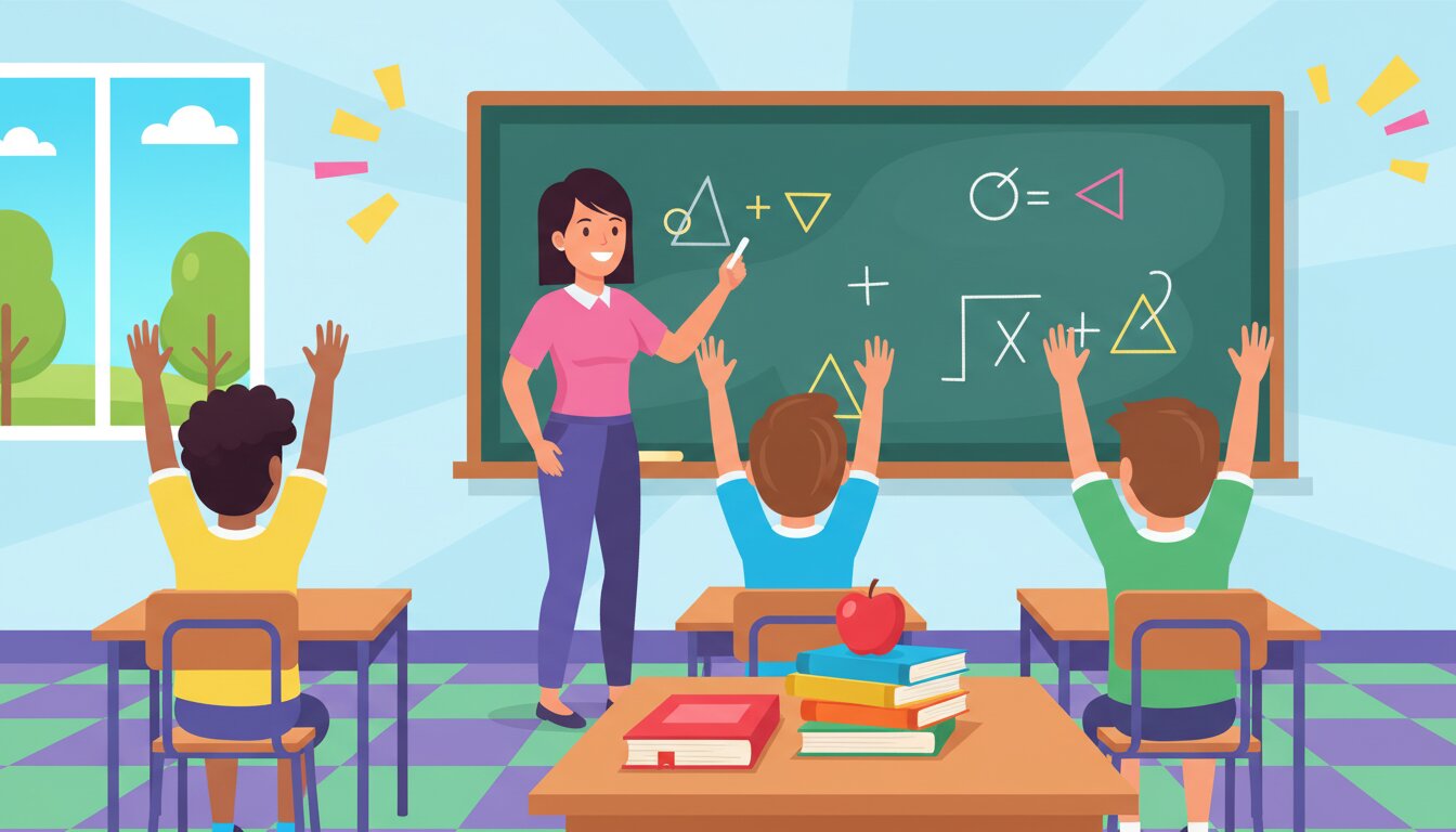 #HappyTeachersDay illustration