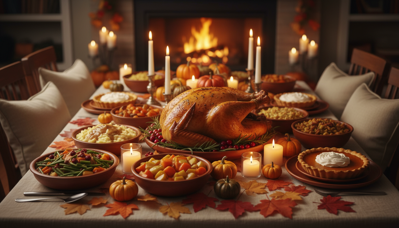 #Thanksgiving illustration