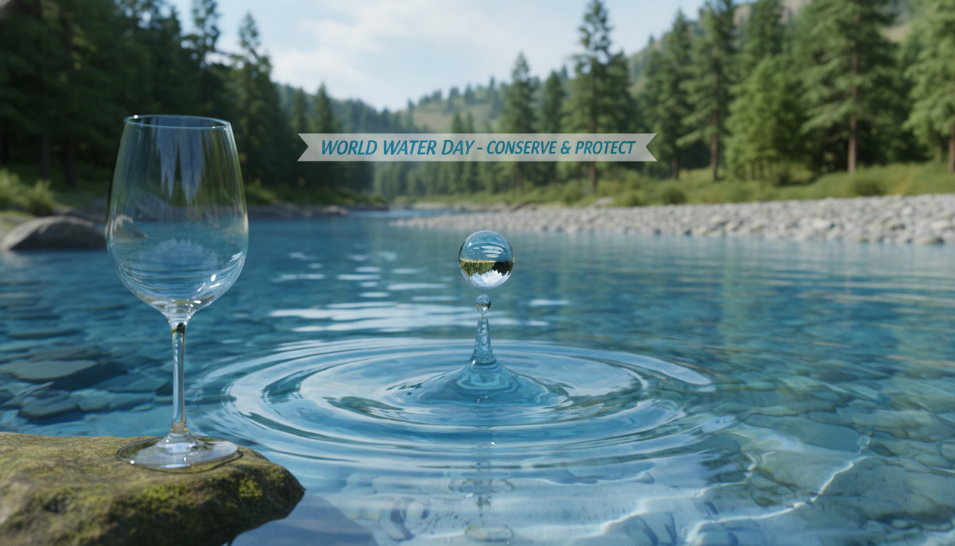 #WorldWaterDay illustration
